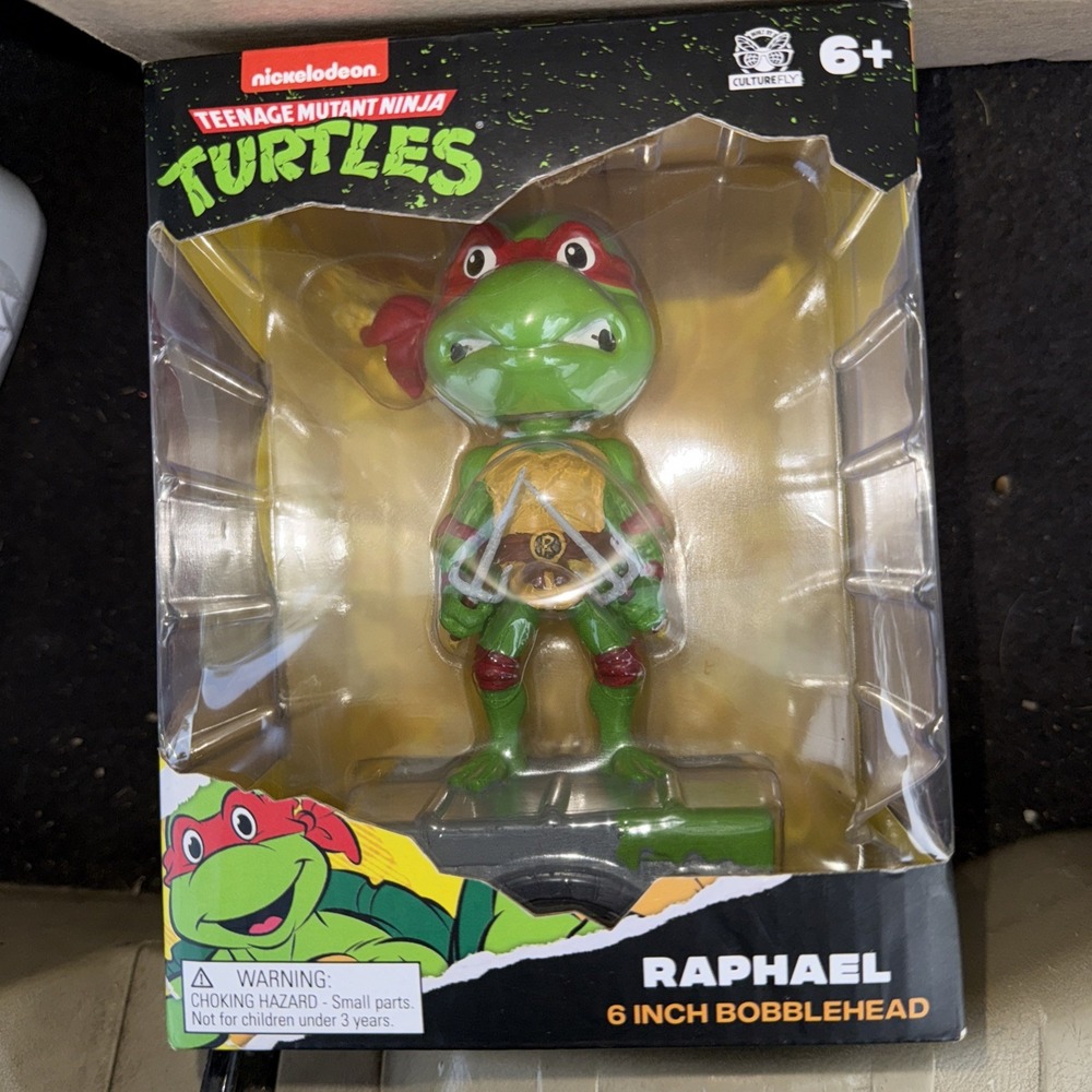 Teenage‎ Mutant Ninja Turtles Raphael 6 Inch Bobblehead by CultureFly - TMNT